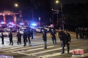 固始约200名海军陆战队士兵进驻洛杉矶 开始执行警戒守卫任务